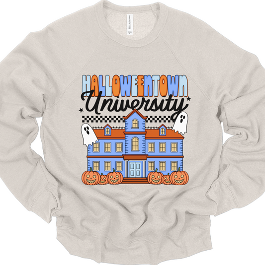 Halloweetown University Halloween Crewneck Women's Sweatshirt | Multiple Colorways