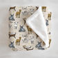 Holy Night Christmas Personalized Minky Blanket