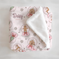Winter Globes Christmas Personalized Minky Blanket