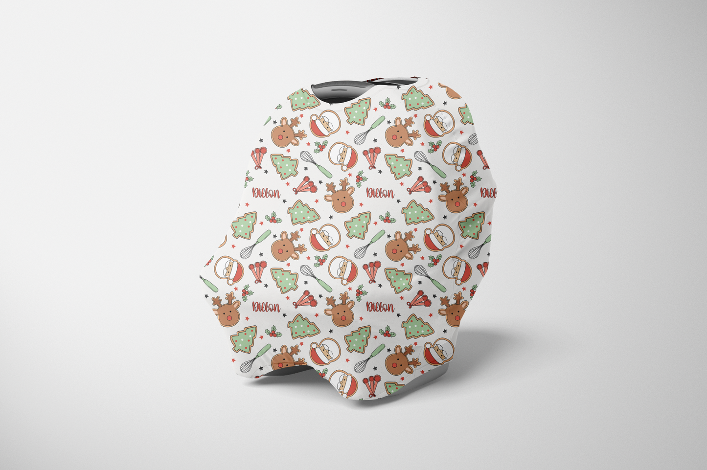 Christmas Cookie Personalized Multi Use Cover