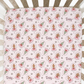 Winter Globes Christmas Personalized Crib Sheet