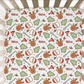 Christmas Cookie Personalized Crib Sheet
