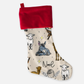 Holy Night Personalized Christmas Stocking