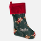 Teddy Bear Toyland Personalized Christmas Stocking