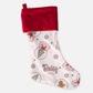Winter Globes Personalized Christmas Stocking