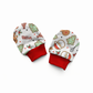 Christmas Cookies Personalized Baby Mittens