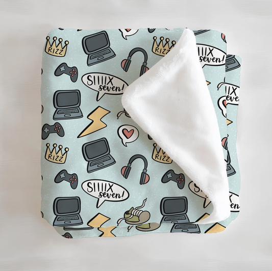 Little Britches Collaboration Minky Blanket