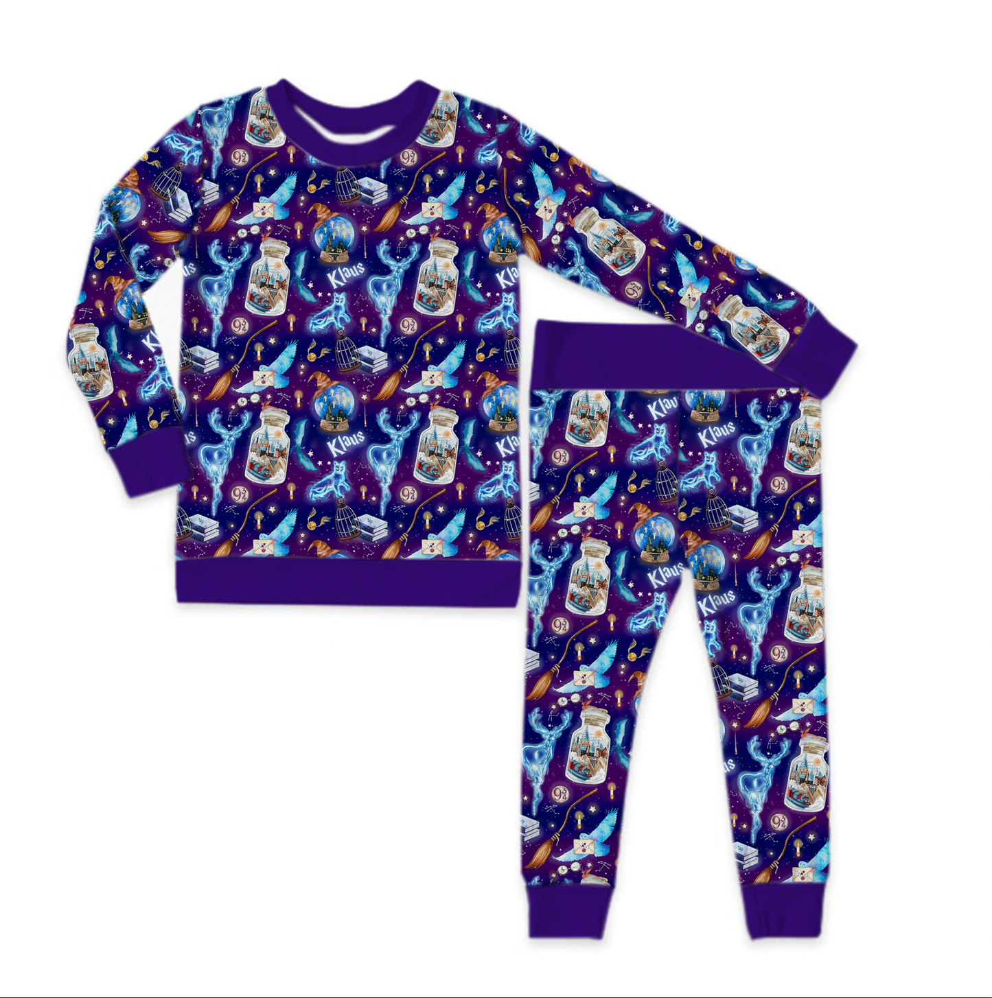 Wizarding World Personalized Jersey Jams – Two-Piece Loungewear Set