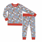Take Me Out To The Ballgame Personalized Jersey Jams – Two-Piece Loungewear Set