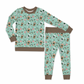 Coffee & Cake Pops Personalized Jersey Jams – Two-Piece Loungewear Set