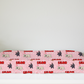 Puppy Love Pink Personalized Changing Pad Cover