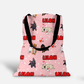 Puppy Love Pink Personalized Tote Bag