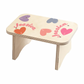 Kids Personalized Step Stool | Lollypop Hearts