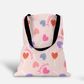 Lollypop Hearts Personalized Tote Bag