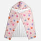 Lollypop Hearts Personalized Hooded Towel