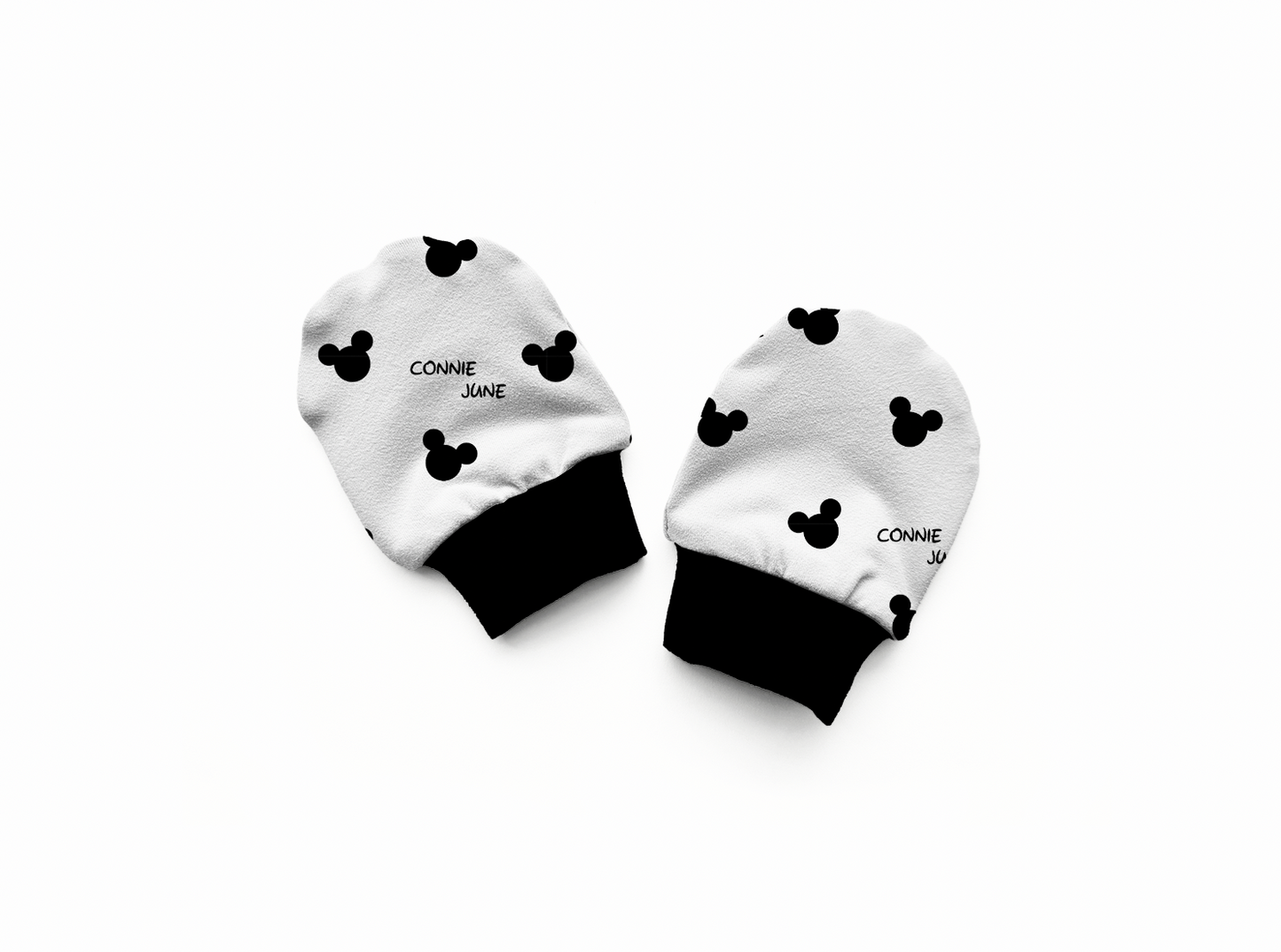 Mr. Mouse Personalized Baby Mittens