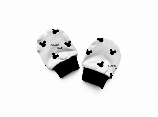 Mr. Mouse Personalized Baby Mittens