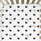 Mr. Mouse Personalized Crib Sheet