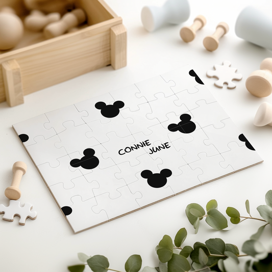 Mr. Mouse Kids Personalized 30 Piece Puzzle