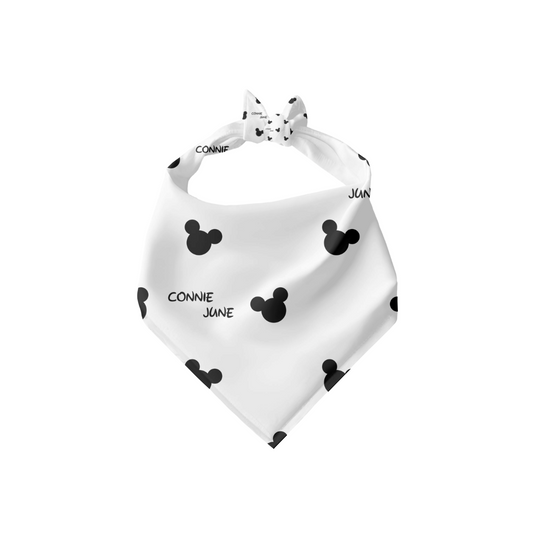 Mr. Mouse Personalized Dog Pet Bandana