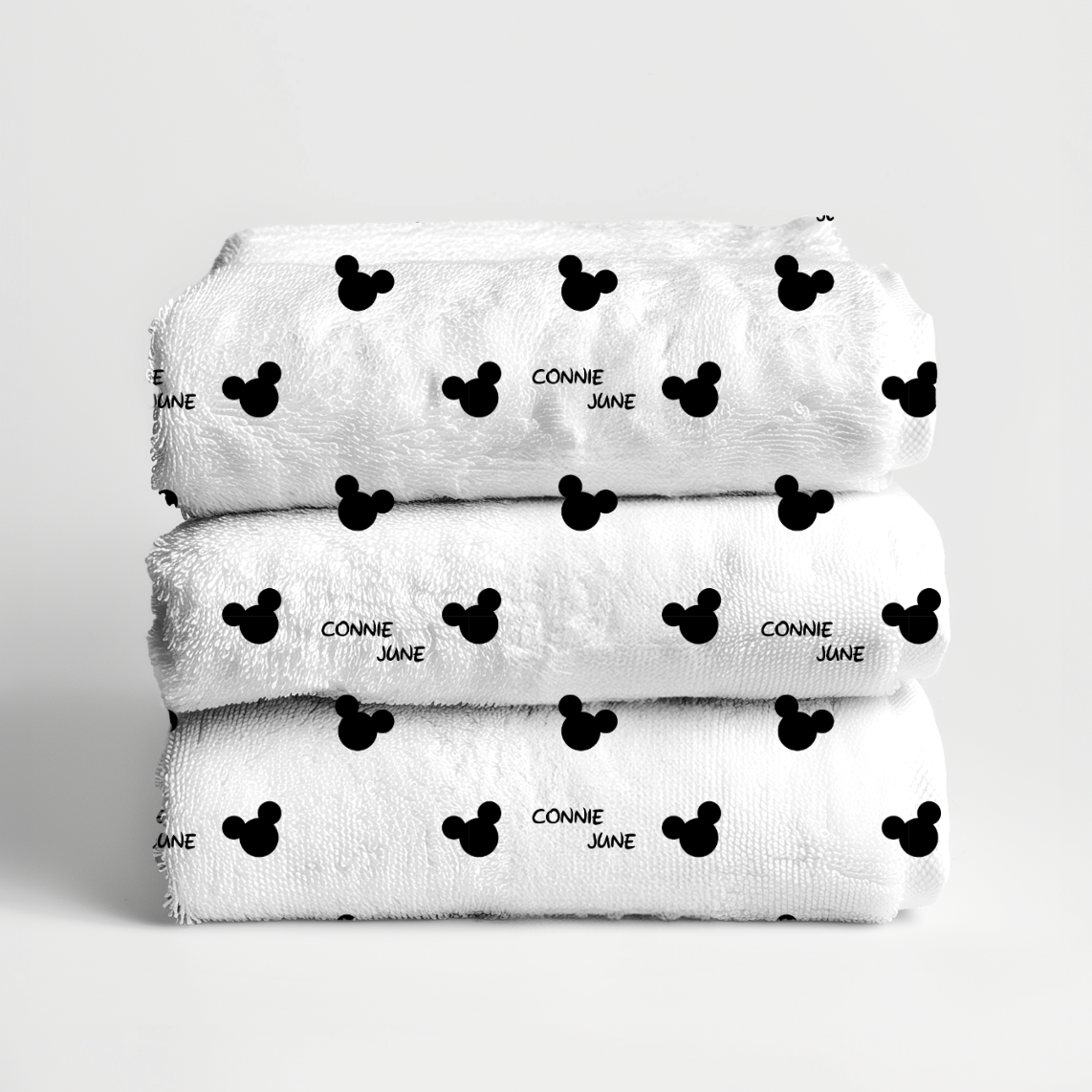 Mr. Mouse Personalized Kids Beach Towel