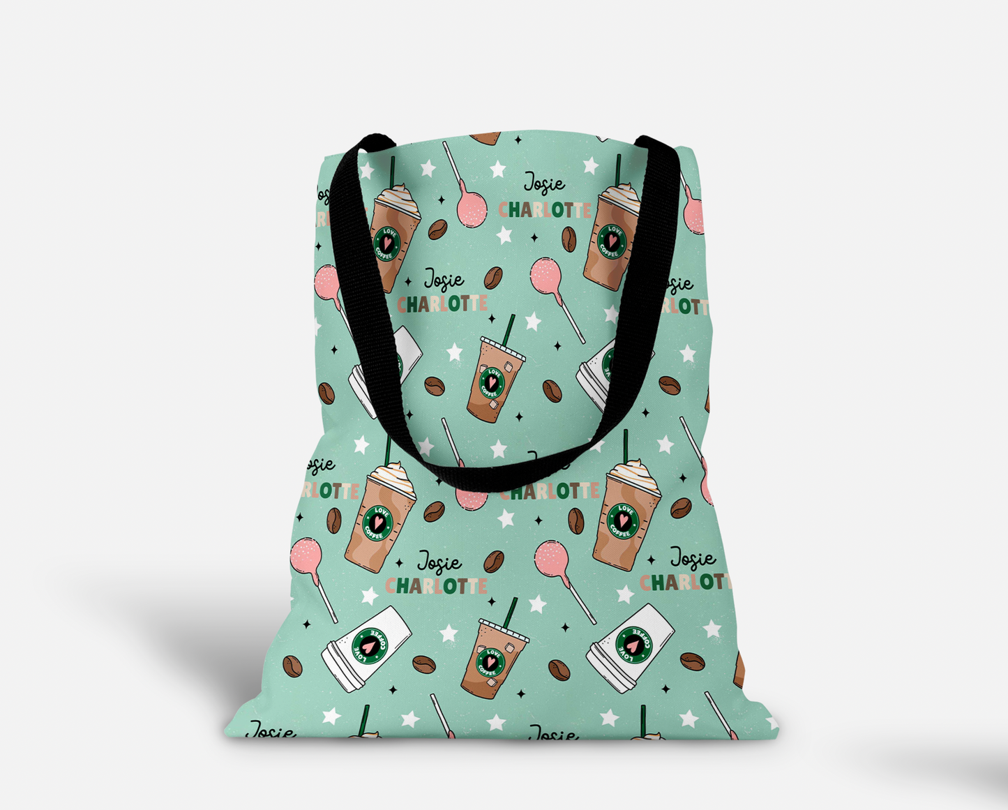Cocoa & Cake Pops Personalized Tote Bag