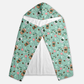 Cocoa & Cake Pops Personalized Hooded Towel
