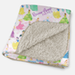 Watercolor Princess Personalized Sherpa Blanket