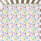 Watercolor Princess Personalized Crib Sheet