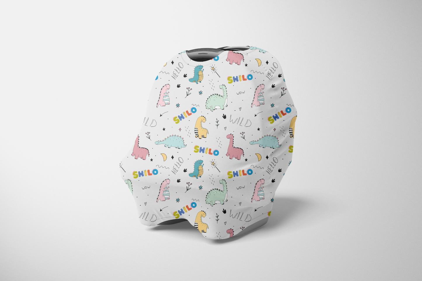 Dino Squad Personalized Multi Use Cover