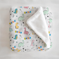 Dino Squad Personalized Minky Blanket