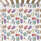 Mater & Friends Personalized Crib Sheet