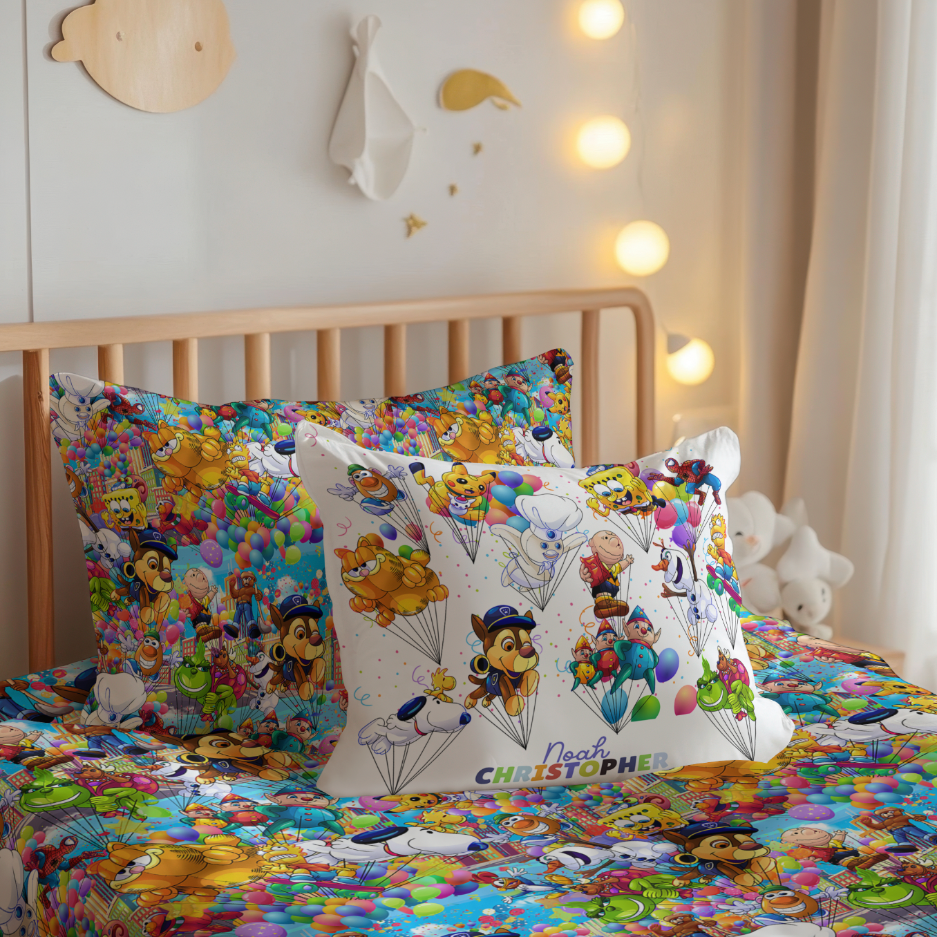 Macy's Thanksgiving Parade Personalized Build Your Own Twin Bedding Set – Sheets & Pillowcase Options