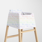 Rainbow Pastels Doodle Font Personalized Multi Use Cover