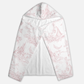Tale As Old As Time Pink Toile Personalized Hooded Towel