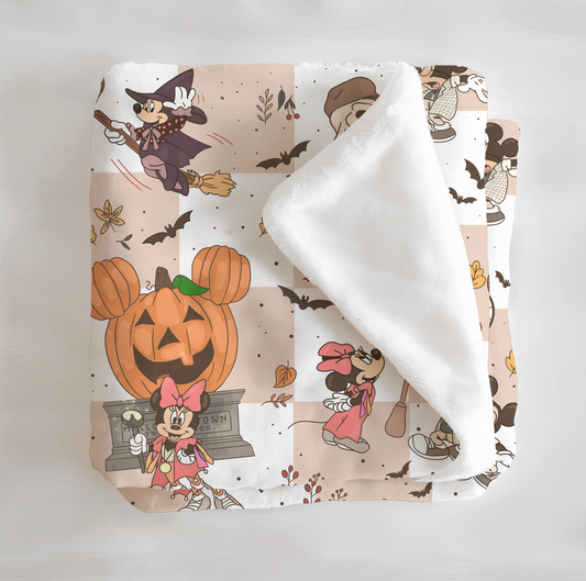 Halloweentown Mouse Blanket - Little Britches Halloween Collaboration