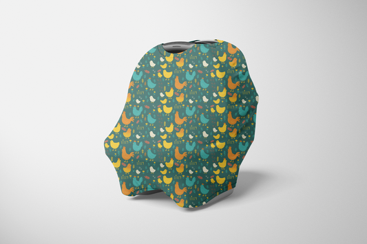 Cluck & Bloom Personalized Multi Use Cover