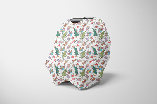 Mean But Merry Christmas Personalized Multi Use Cover