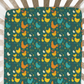Cluck & Bloom Personalized Crib Sheet