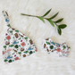 Hawaii Life Personalized Name Knotted Newborn Hat & Bow Headband