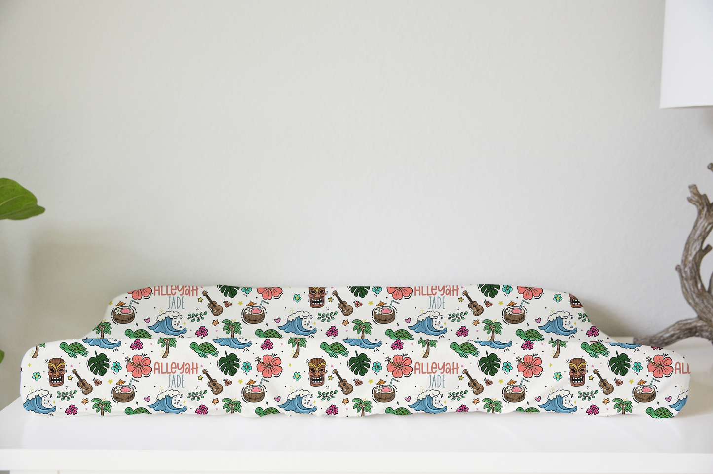 Hawaii Life Personalized Changing Pad Cover
