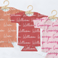 Solid Color Doodle Font Personalized Name Baby Bodysuit