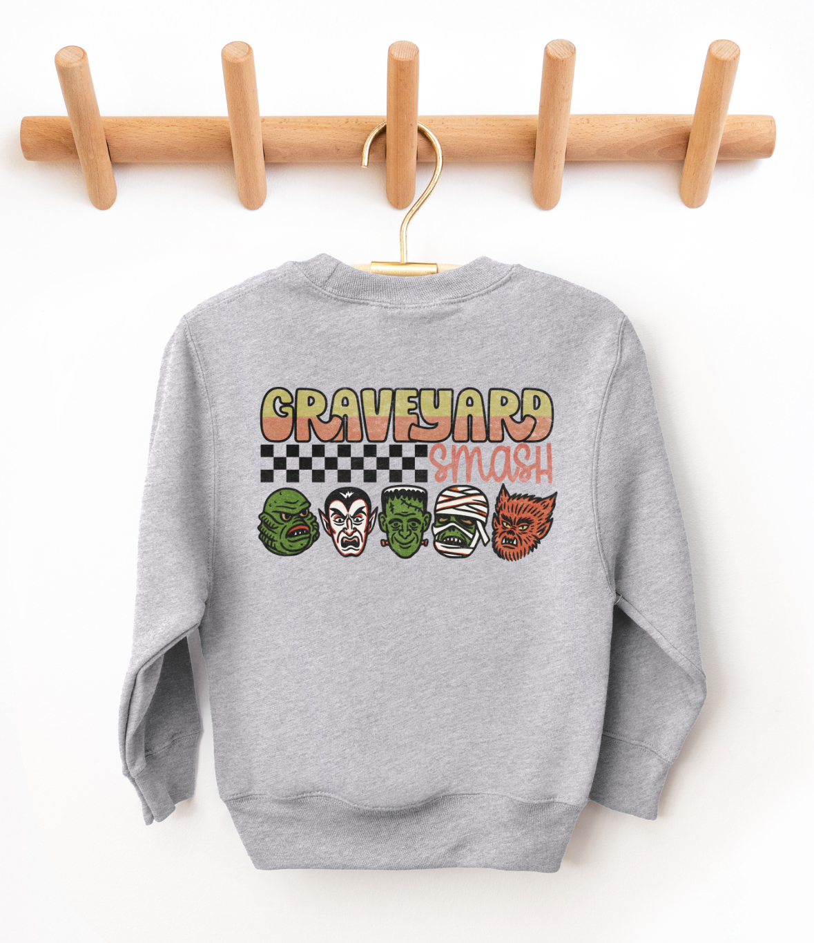 Halloween Kids Crewneck Sweatshirts