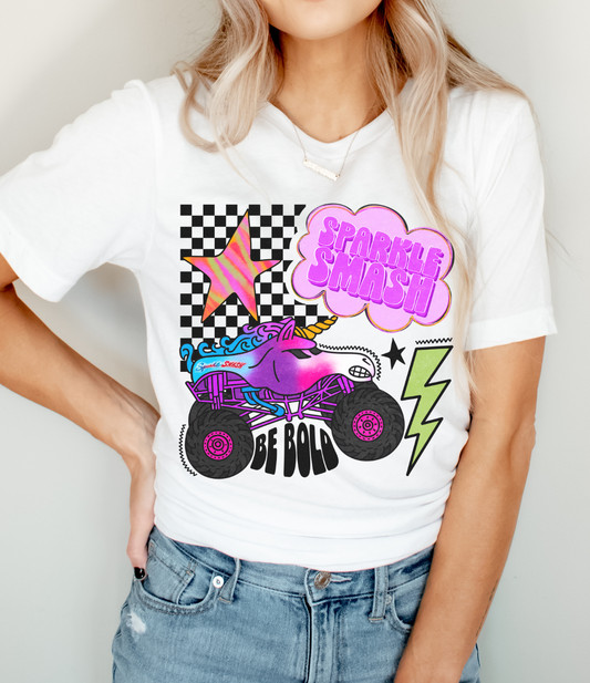 #Girlstrong Women's Graphic Tee | White
