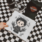 Edward Halloween Kids Graphic Tee  | White