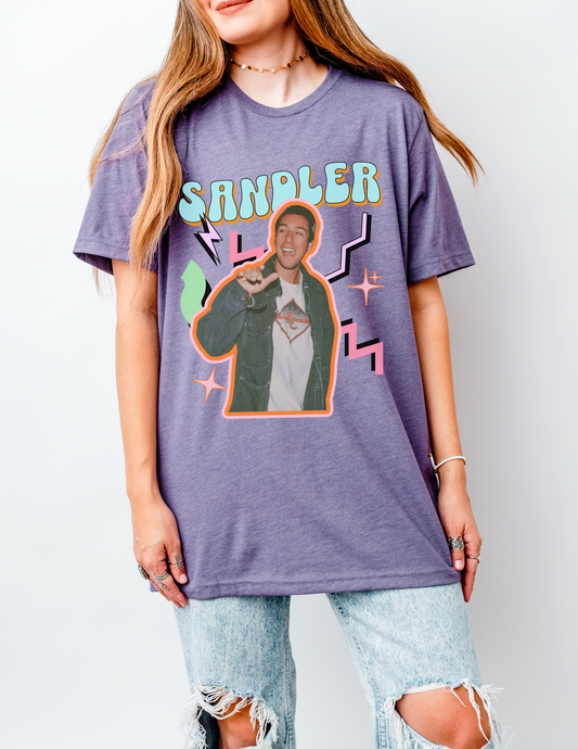 Sandler Vibes Women's Graphic Tee | Heather Purple