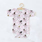 Ballerina Personalized Name Baby Bodysuit
