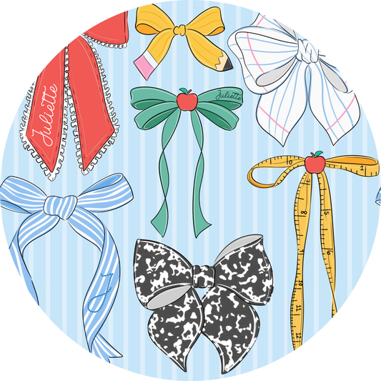 Personalized Body Pillow Cover | Books & Bows