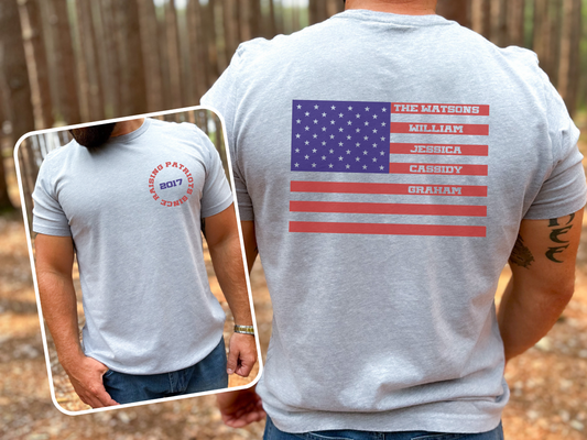 Raising Patriots Since Men's Graphic Tee | Multiple Colorways