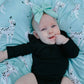 Seeing Spots Personalized Name Swaddle Blanket